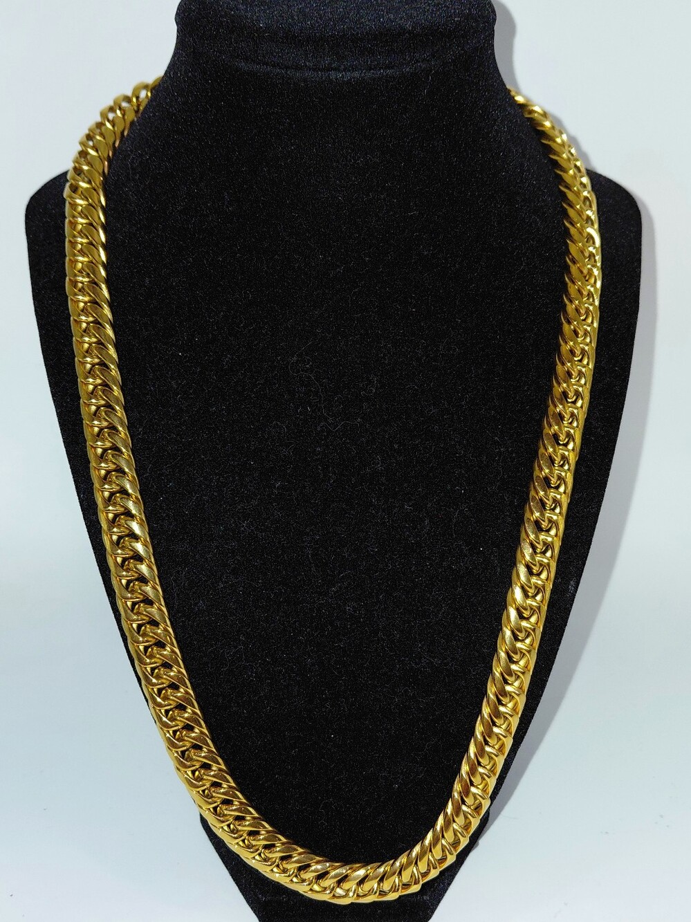 NWT Talidara 23" Gold-Plated Cuban Link Chain Necklace! Layering Unisex